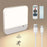 Rechargeable Motion Sensor Flush Mount Ceiling Light with Remote 3000K-6500K Adjustable Night Light for Bedroom, Kitchen - 5