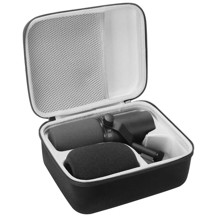 Storage Bag for Shure SM7B / MV7 / MV7X Microphone Nylon+EVA Hard Shell Carrying Case - 2