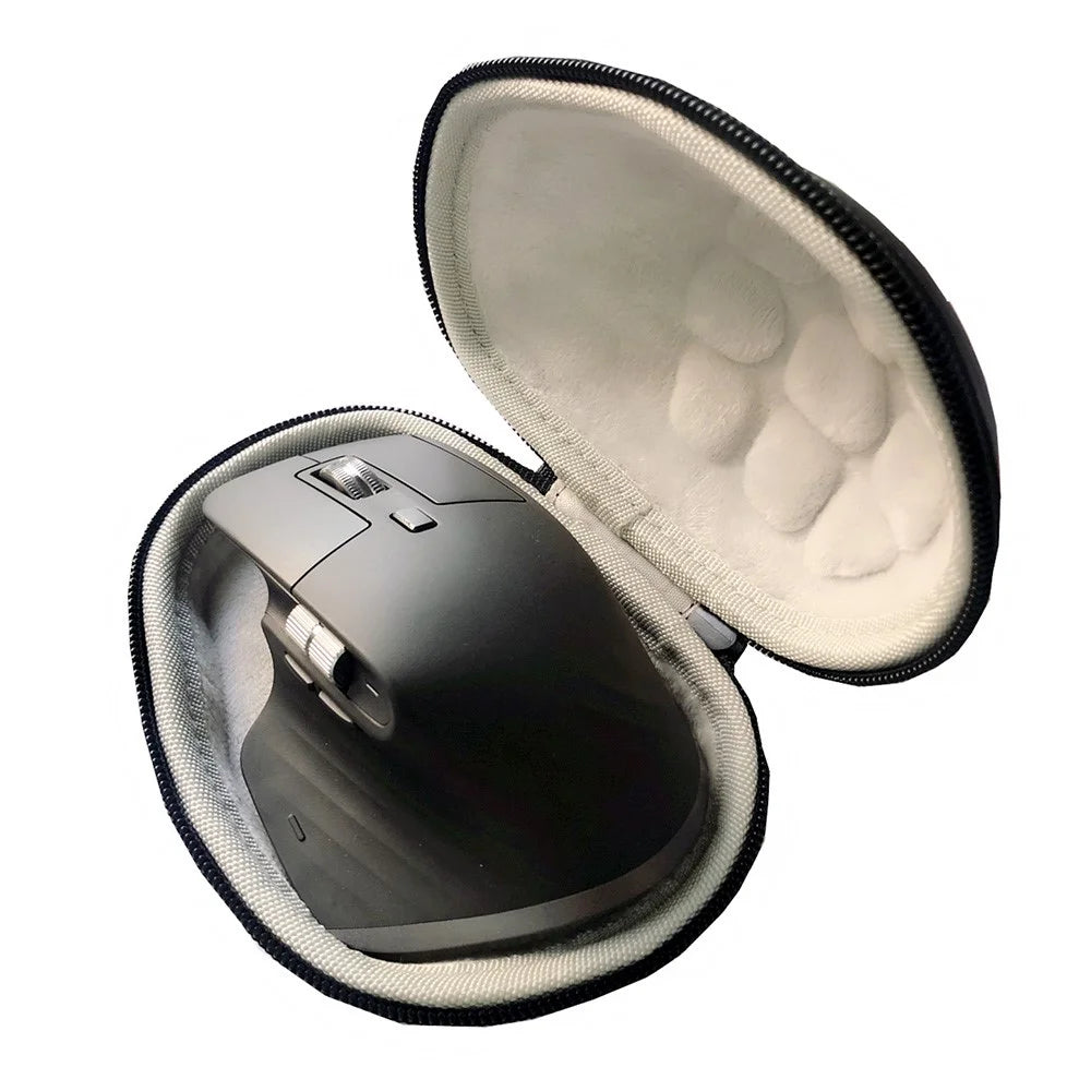 For Logitech MX Master 3S / 2S Wireless Mouse Storage Case PU+EVA Waterproof Carrying Bag - 5