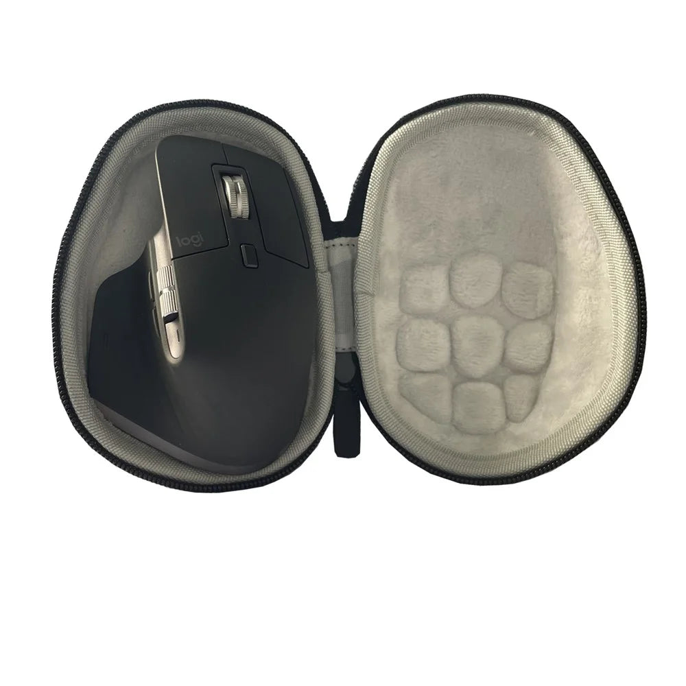 For Logitech MX Master 3S / 2S Wireless Mouse Storage Case PU+EVA Waterproof Carrying Bag - 6