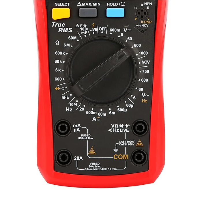 UNI-T UT890D+ Digital Multimeter 6000 Counts True RMS Measurement Tool AC DC Voltage Current Meter (No Battery) - 5