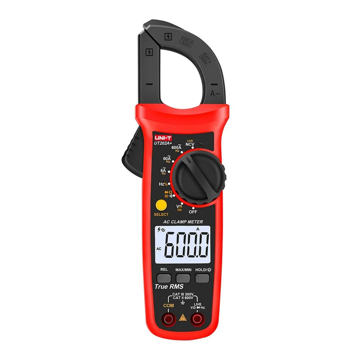 UNI-T UT202A+ Clamp Meter Professional Digital Ammeter Pliers NCV Auto Range Multimeter (No Battery) - 3