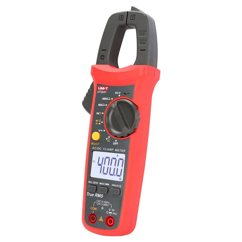 UNI-T UT203+ 400A AC DC Digital Clamp Meter Resistance Frequency Test Duty Cycle Measurement Tool (No Battery) - 1
