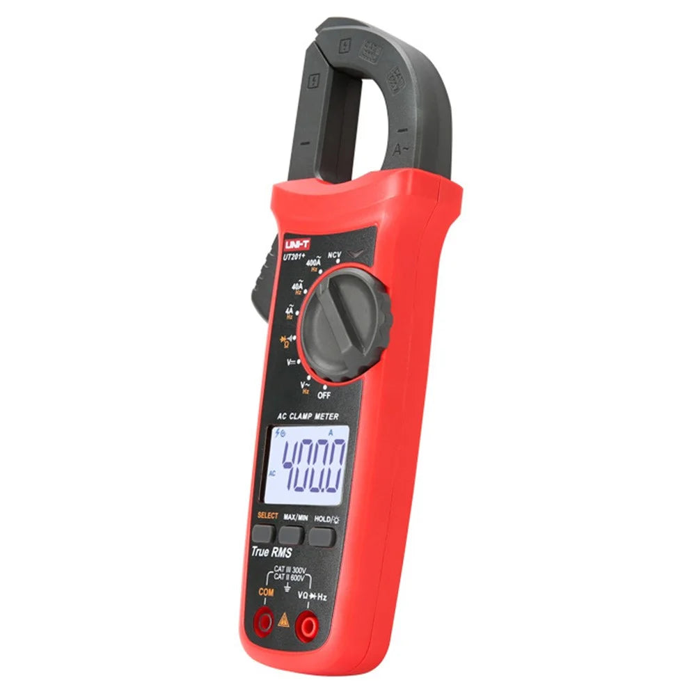 UNI-T UT201+ 4000 Count Digital Clamp Meter AC / DC Voltage Current Tester with NCV Function (No Battery) - 3
