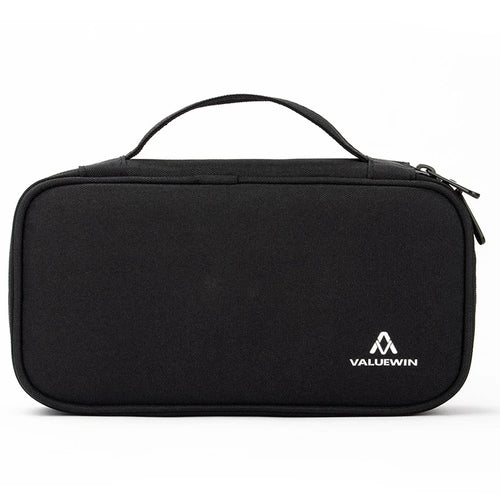 VALUEWIN MD089 Digital Accessories Pouch Data Cable Power Bank Storage Case Phone Mouse Carrying Bag, Size: S - Black - 1