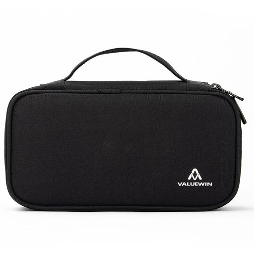 VALUEWIN MD089 Digital Accessories Pouch Data Cable Power Bank Storage Case Phone Mouse Carrying Bag, Size: S - Black - 1