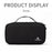 VALUEWIN MD089 Digital Accessories Pouch Data Cable Power Bank Storage Case Phone Mouse Carrying Bag, Size: S - Black - 5