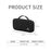 VALUEWIN MD089 Digital Accessories Pouch Data Cable Power Bank Storage Case Phone Mouse Carrying Bag, Size: S - Black - 7