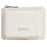 BAELLERRY N3080 Short Style Foldable Wallet Litchi Texture PU Zipper Coin Purse for Women - White - 5
