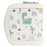 BAELLERRY N1924 Cute Dinosaur Print Portable Wallet PU Leather Coin Purse - Beige - 6