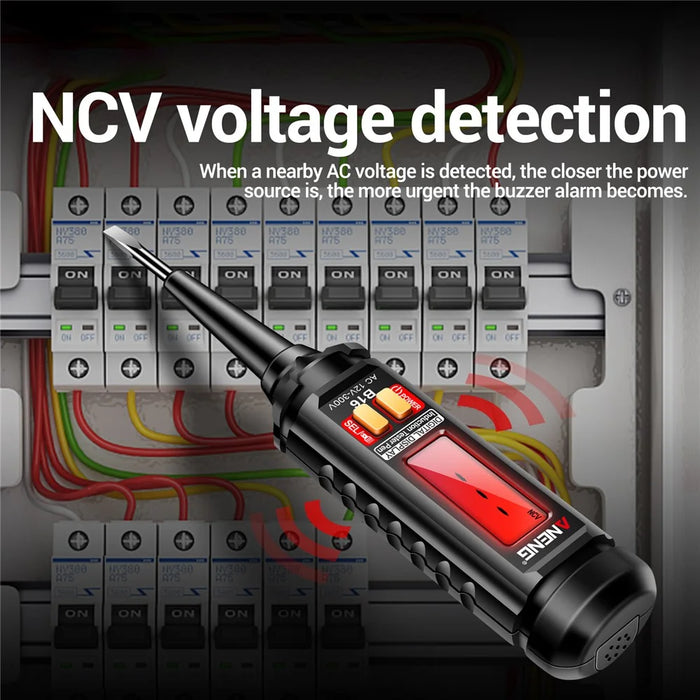 ANENG B16 Digital Display Voltage Test Pen LCD Screen Zero Fire Wire Recognition Tool - 5