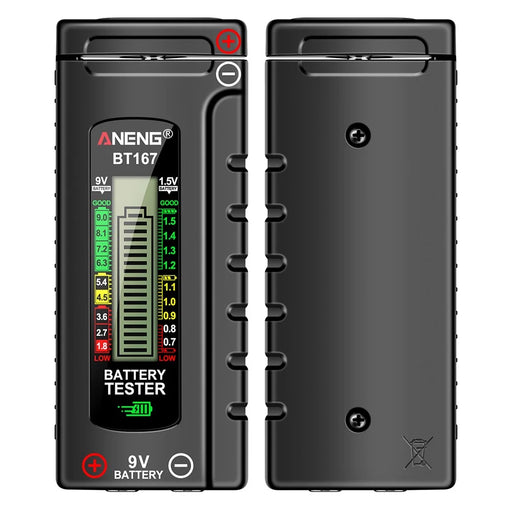 ANENG BT167 Battery Power Tester Analog Bar Display AA AAA Lithium Battery Capacity Tester - 2