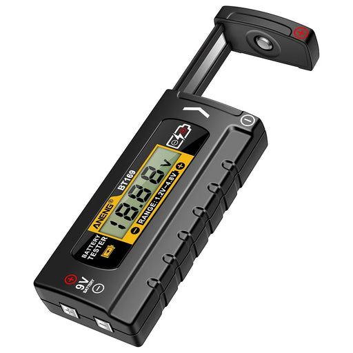 ANENG BT169 Battery Power Tester Digital Display AA AAA Lithium Battery Voltage Tester - 1