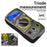 ANENG AN8204 Digital Multimeter AC / DC Voltage DC Current Resistance Diode Tester - Black - 6