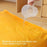 240L Large Capacity Moving Storage Bag Waterproof Oxford Cloth Organizer for Clothes Toys Bedding - Yellow - 2