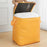 240L Large Capacity Moving Storage Bag Waterproof Oxford Cloth Organizer for Clothes Toys Bedding - Yellow - 6