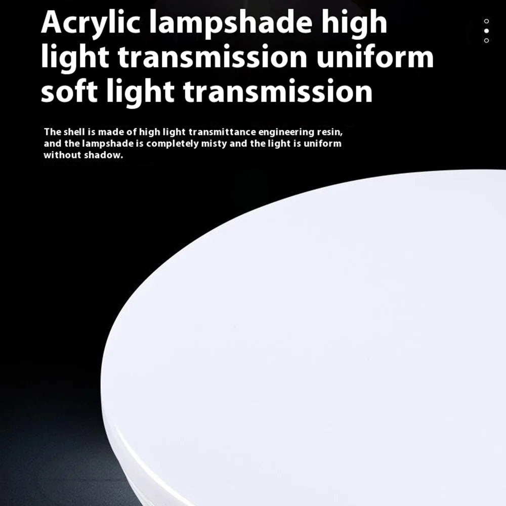 36W 38cm Round Ceiling Lamp Modern Ultra Thin LED Light for Bedroom Corridor Balcony - 6