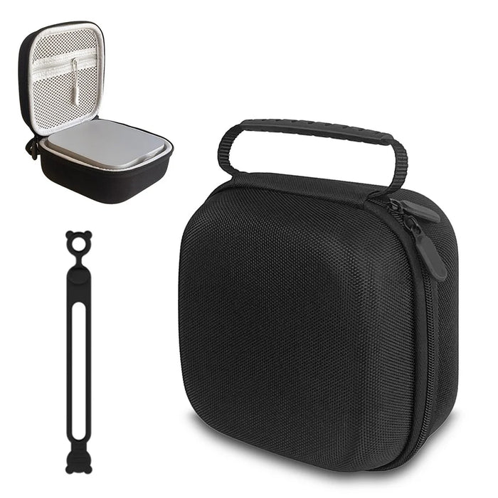 For Apple Mac Mini M4 Portable Carrying Case with Mesh Pocket Shock Resistant Storage Bag - 1