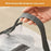 Dustproof Shoes Storage Bag with Zipper See Through PVC Waterproof Short Boots Organizer - Black Edge - 3