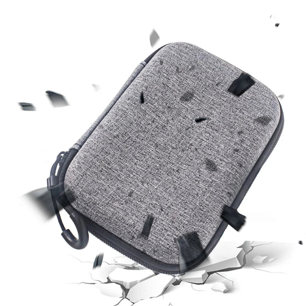 For PLAUD Notepin AI Wearable Recorder Storage Bag EVA Protective Carrying Pouch with Handle - 2