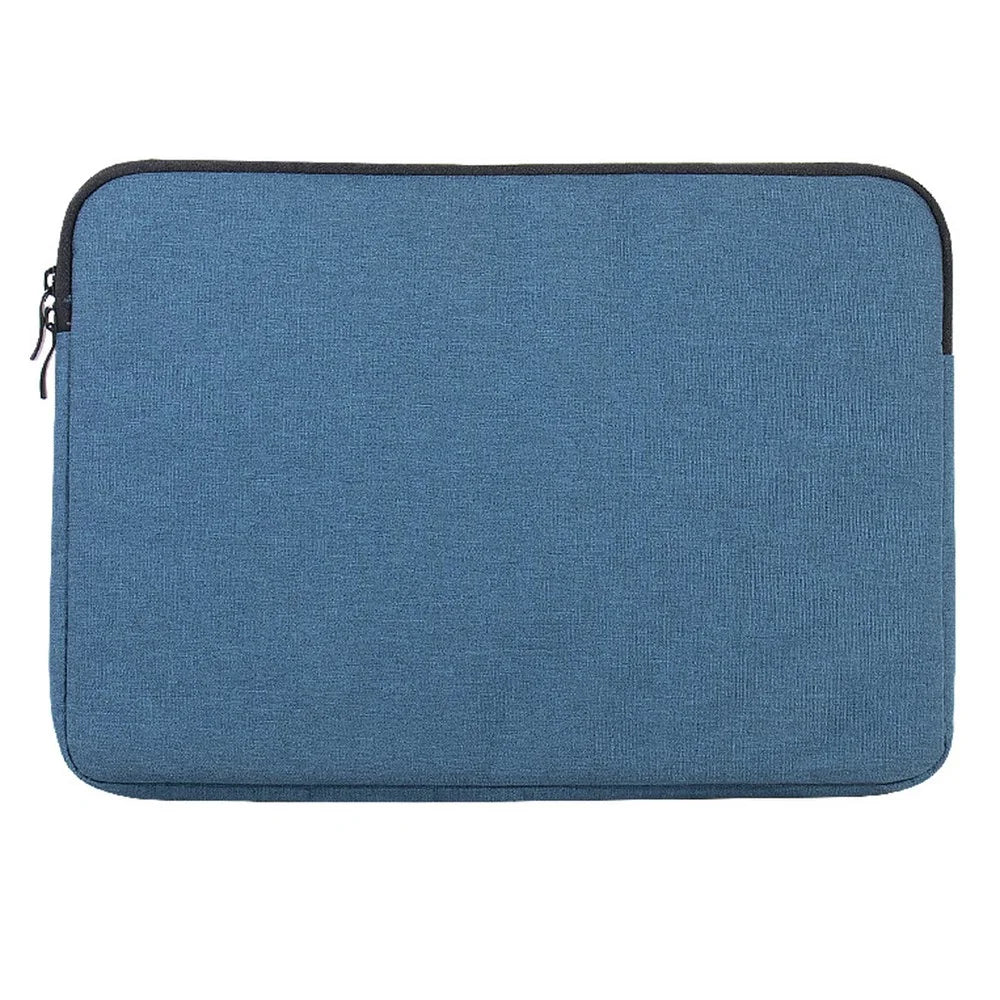 MBR-19005 13 Inch Laptop Sleeve Case Nylon Water Resistant Soft Lining Zipper Cover - Green - 1