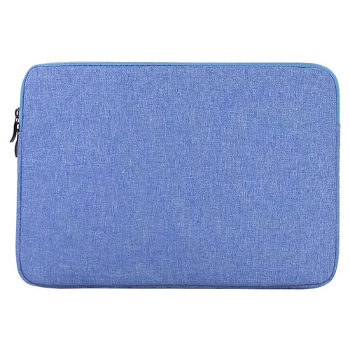 MBR-19005 15.6 Inch Laptop Sleeve Case Nylon Water Resistant Soft Lining Zipper Cover - Blue - 1