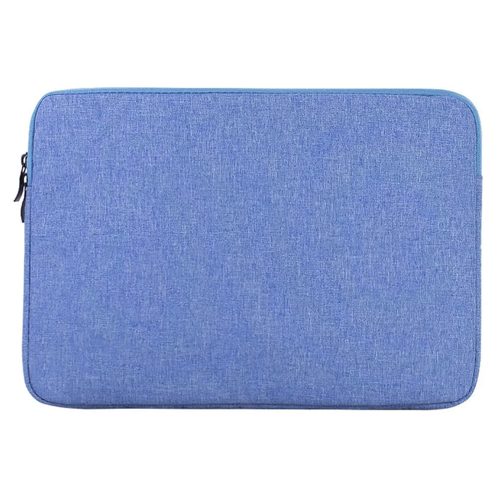 MBR-19005 15.6 Inch Laptop Sleeve Case Nylon Water Resistant Soft Lining Zipper Cover - Blue - 1