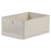 Size L Linen Storage Box with Viewing Window Foldable Clothes Organizer for Home Use - 1
