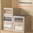 Size L Linen Storage Box with Viewing Window Foldable Clothes Organizer for Home Use - 4