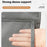 16 Pocket Hanging Organizer Closet Storage Bag for Clothes Pants Underwear Wardrobe Organizer - Grey - 3