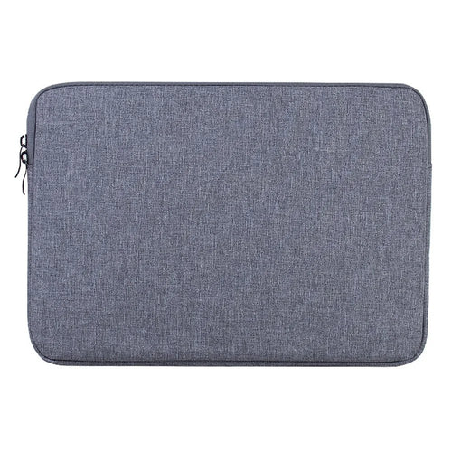 MBR-19005 11 / 12 Inch Laptop Sleeve Case Nylon Water Resistant Soft Lining Zipper Cover - Dark Grey - 1