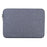 MBR-19005 11 / 12 Inch Laptop Sleeve Case Nylon Water Resistant Soft Lining Zipper Cover - Dark Grey - 1