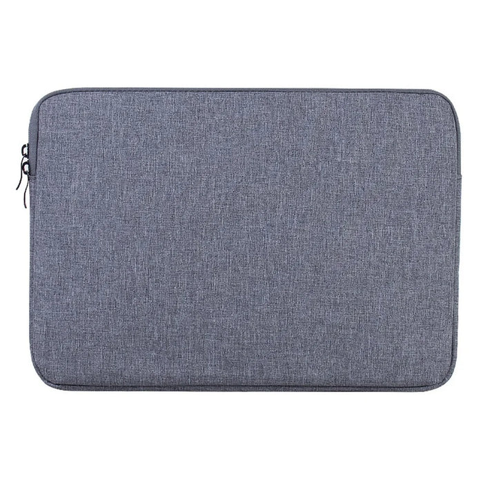 MBR-19005 11 / 12 Inch Laptop Sleeve Case Nylon Water Resistant Soft Lining Zipper Cover - Dark Grey - 1