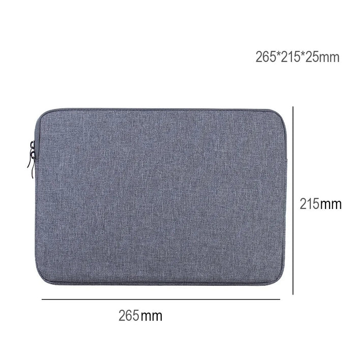 MBR-19005 10.5 inch Laptop Sleeve Bag Lightweight Waterproof Nylon Notebook Carrying Case - Purple - 6