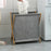 Collapsible Bamboo Frame Laundry Hamper Clothes Storage Basket for Bathroom Bedroom Size L - 2