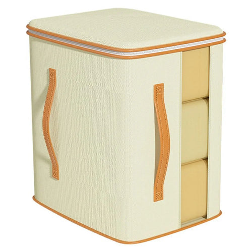 45 x 35 x 50cm Clothes Storage Bag with Window Visible Quilt Organizer Container - 1