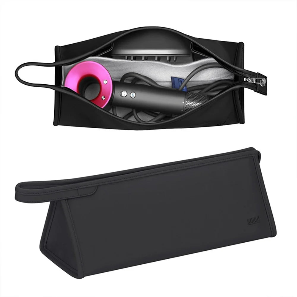 BUBM CFJ-ST For Dyson Hair Dryer Organizer Portable Storage Bag Waterproof Travel Case - Black - 2