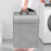 Foldable Laundry Hamper Large Capacity Storage Basket Wall Hanging Multifunctional Organizer For Clothes  /  Toys  /  Bedding - Grey - 7