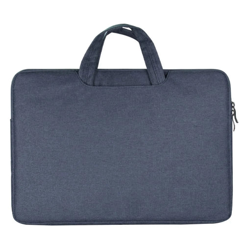 13 Inch Laptop Bag Water-Resistant Oxford Fabric Shockproof Carrying Case Computer Sleeve - Navy Blue - 1