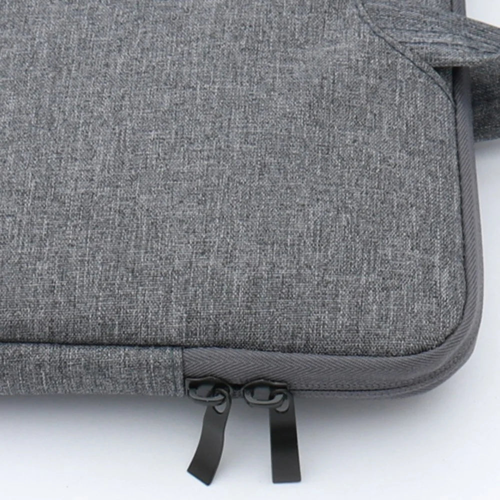 14 / 15 Inch Laptop Bag Water-Resistant Oxford Fabric Shockproof Carrying Case Computer Sleeve - Navy Blue - 5