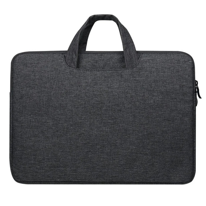 15.6 Inch Laptop Bag Water-Resistant Oxford Fabric Shockproof Carrying Case Computer Sleeve - Black - 1
