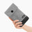 BAONA BN-G002 Snap Button Smartphone Pouch Phone Storage Bag Multi-Purpose Holder Power Bank Cable Purse, Size: L - Grey - 3