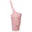 Yoga Mat Carrier Bag Large Opening Polyester Gym Bag with Waterproof Pocket and Drawstring Water Bottle Holder - Pink - 2