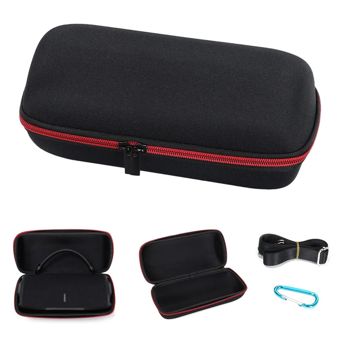 For JBL Charge 6 Bluetooth-Compatible Speaker Portable Storage Case Oxford Fabric Carrying Bag with Shoulder Strap - 1