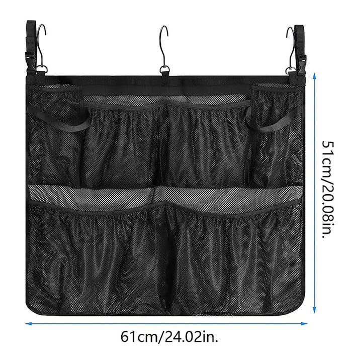 Outdoor Pool Storage Hanging Bag Toy Organizer Bathroom Shower Camping Polyester Mesh Storage Pouch - 6