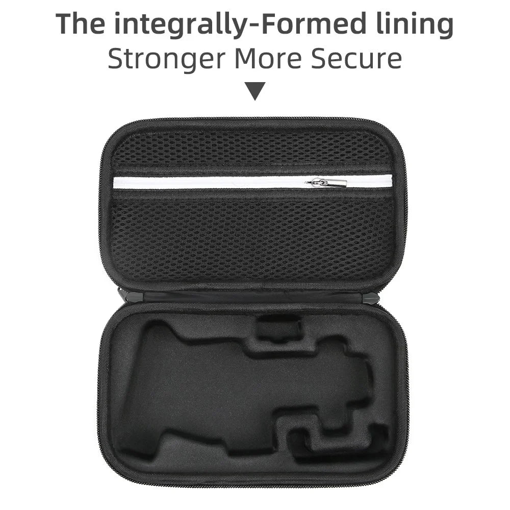 For DJI Osmo Mobile 7 Pro / Mobile 7 Stabilizer Portable Storage Bag Shockproof EVA Carrying Case - Black - 7