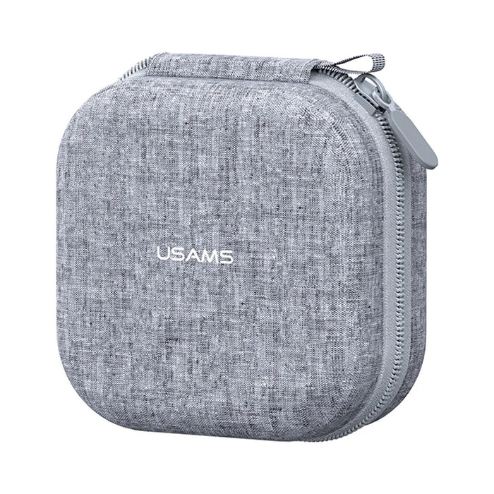USAMS TWS Earphone Cationic Cloth Storage Case Travel Home Protective Carrying Bag - 2