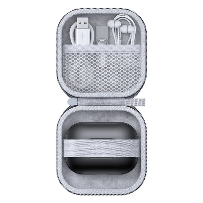 USAMS TWS Earphone Cationic Cloth Storage Case Travel Home Protective Carrying Bag - 3