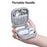 USAMS TWS Earphone Cationic Cloth Storage Case Travel Home Protective Carrying Bag - 6