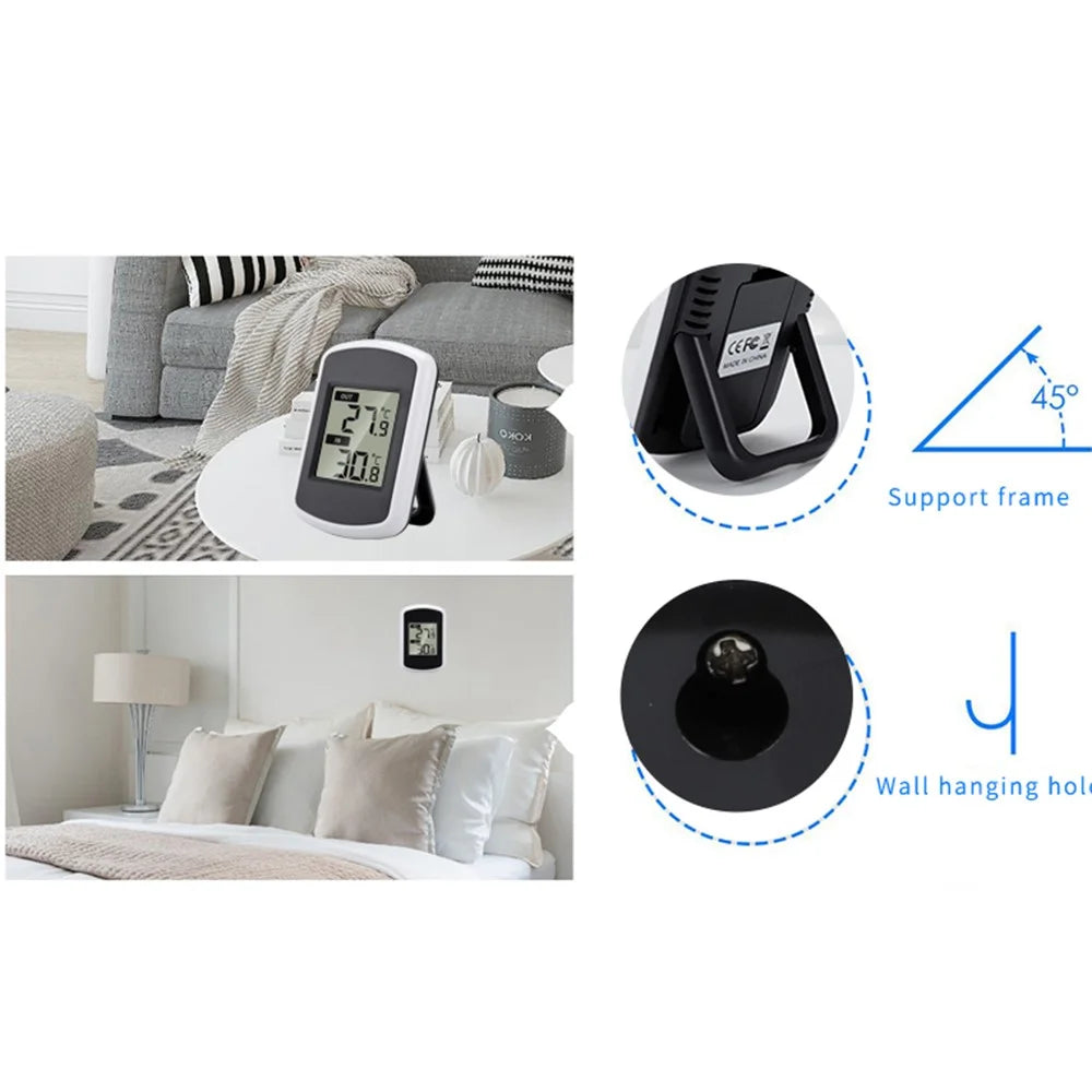TS-FT004-B Wireless Indoor Outdoor Thermometer High Precision Digital Temperature Monitor - 4
